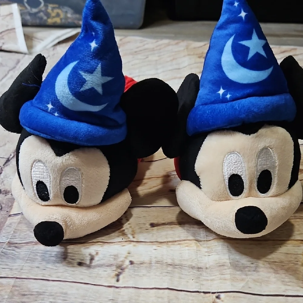 🔥Mickey Sorcerer Slippers Toddler‎ Size 5/6